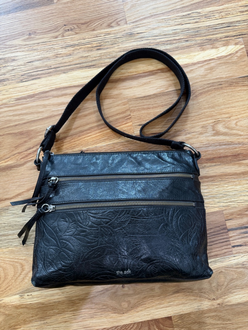 The Sak Leather Crossbody Bag